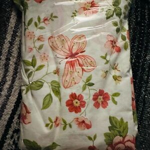 Floral Butterfly Print Fabric